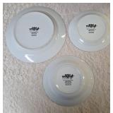 Set of Wild Wings collector plates.  Includes a 12" plate, 9" plate, and 6" plate.  All plates feature a pair of Ring-Necked Pheasants design.