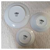 Set of Wild Wings collector plates.  Includes a 12" plate, 9" plate, and 6" plate.  All plates feature a pair of Ring-Necked Pheasants design.