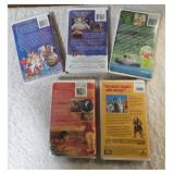 Nineteen - vintage Walt Disney "Masterpiece" VHS tapes.  The VHS tapes have not been tested.