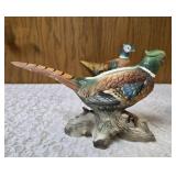 Four - Vintage Ceramic Pheasant Shaped Planters/figurines. Possibly produced in Japan or by companies like McCoy Potteryor Relpo during the mid-century era.