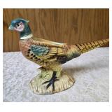 Four - Vintage Ceramic Pheasant Shaped Planters/figurines. Possibly produced in Japan or by companies like McCoy Potteryor Relpo during the mid-century era.