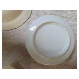 Vintage plates.  Have different pottery marks on underside.