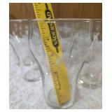Eight Vintage Coco-Cola glasses.