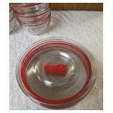 Nine Coco-Cola Vintage Plates and Eight Coco-Cola Vintage Bowls.