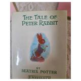Peter Rabbit Books and Christmas Ornaments.