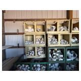 JUST THE WHITE BINS.