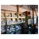 JUST THE WHITE BINS.