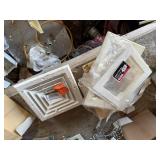 WASH MACHINE COVERS, REGISTERS, NUTS AND ROUND UP.