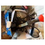 KNEE PADS, DRILL, HAMMER, SHEET ROCK GUN