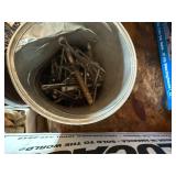 HACK SAWS, HAMMER, SCISSORS, COTTER PINS, BOTTLE JACK AND MORE