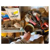 CORDED DRILL, HAND SAW, T-POST WIRE HANGER, SQUAKER AND MOR MISC