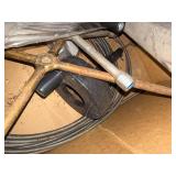 NAILS, CHAINSAW BLADE, STOOL AUGER, TIRE IRON + MORE