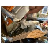 MISC. TREASURES, PROPANE LANTERN, DRILL