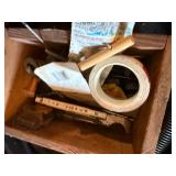 MISC. TREASURES, PROPANE LANTERN, DRILL