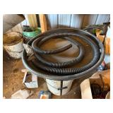 WATER HEATER PAN, SUMP PUMP HOSE