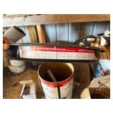 WATER HEATER PAN, SUMP PUMP HOSE