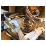 DRAIN FITTINGS AND NUTS, LIGHT FIXTURE