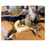 BRASS FITTING, SHOWER FAUCETS, TUB SPOUTS, EXTENSIONS, P TRAPS, WATER LINE FIITINGS
