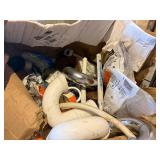 BRASS FITTING, SHOWER FAUCETS, TUB SPOUTS, EXTENSIONS, P TRAPS, WATER LINE FIITINGS