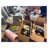 AMERICAN STANDARD FAUCET, BRASS FITTINGS, STENCIL KIT, SHOWER HEAD KIT