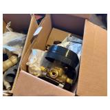 AMERICAN STANDARD FAUCET, BRASS FITTINGS, STENCIL KIT, SHOWER HEAD KIT