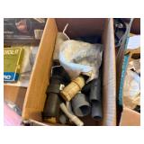 AMERICAN STANDARD FAUCET, BRASS FITTINGS, STENCIL KIT, SHOWER HEAD KIT