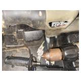 HOLE SAW BITS, CORDLESS DRILL, SAW AND FLASHLIGHT