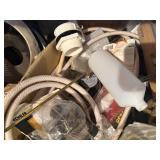 FAUCETS, FITTIGNS, TUBES, HOSES, REPAIR KITS, PRESSURE GAUGE.