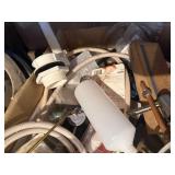 FAUCETS, FITTIGNS, TUBES, HOSES, REPAIR KITS, PRESSURE GAUGE.