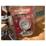 FAUCETS, FITTIGNS, TUBES, HOSES, REPAIR KITS, PRESSURE GAUGE.