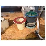 CHROME DRAIN FLANGES, SHOWER HANDLES.