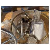 STOOL PARTS, SHOWER HEADS.