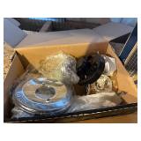 SHOWER HEAD AND PARTS, STOOL WIRES, TOILET PARTS.