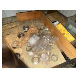 WASHERS, SEALS, URINAL PARTS, SHOWER AND TUB PARTS, HEADS AND SPOUTS.