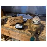 FLOW SWITCH AND WATER METER.
