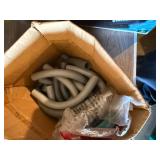 STOOL AND DRAIN PARTS, FITTINGS, CAPS, WIFI THERMOSTAT.