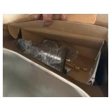 DOUBLE STAINLESS STEEL SINK W/ FAUCET