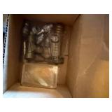 RATCHETS, MISC PIP FTTINGS, ELECTRICAL BOX, CIRCUIT BOARD AND MISC SUPPLIES.