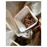 NAILS, MISC SUPPLIES AND FITTINGS.