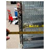 MSRP $3,000 Technibilt SmartCell HD Storage Cart - 19 White Polycoated Baskets w/Removable Inserts, Smooth Height Adjustable Metal Glide Track System, 6ft Mobile Unit, High Density Storage Organizer f