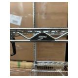 MSRP $1,800 – Metro Super Erecta NSF Cart, 5 Wire Shelves w/ Solid Metal Bottom Shelf, 78in Heavy Duty Rolling Storage Unit w/ Casters, Commercial Organizer for Restaurant Warehouse Garage Shop - Go