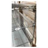 MSRP $1,800 – Metro Super Erecta NSF Cart, 5 Wire Shelves w/ Solid Metal Bottom Shelf, 78in Heavy Duty Rolling Storage Unit w/ Casters, Commercial Organizer for Restaurant Warehouse Garage Shop - Go