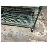 MSRP $2,500 – Metro Super Erecta Pro Cart, 5 Shelves w/ Removable Polymer Mats, Microban Antimicrobial, 800 lb Capacity Per Shelf, 87in H Mobile Unit w/ Locking Casters, Heavy Duty Storage for Wareh