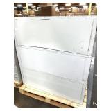 MSRP $12,000 – (3) Mayline/Safco Flat File Storage System, 15 Drawer Oversize Blueprint Map Cabinet Set, Heavy Duty Steel Drafting Files For Engineers Print Shops - See Pics For Exterior Condition *