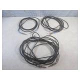 (CS) 3 - 1/4' Mono Cables...
