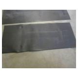 (F-1) 2 Rubber Floor Mats 78' x 36'...
