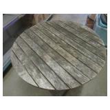 (EW7) Outdoor Wood Folding Table wi...