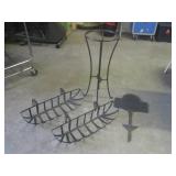 (BSB) 2 Metal Plant Baskets 24' Wid...
