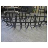 (BSB) 2 Metal Plant Baskets 24' Wid...