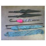(F-1) 2 Dark Green Umbrellas, Victo...
